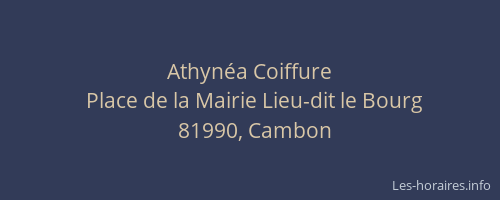 Athynéa Coiffure