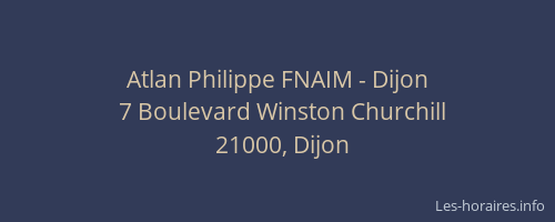 Atlan Philippe FNAIM - Dijon
