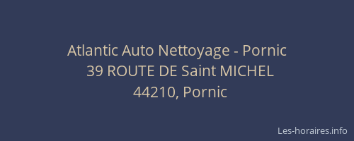 Atlantic Auto Nettoyage - Pornic
