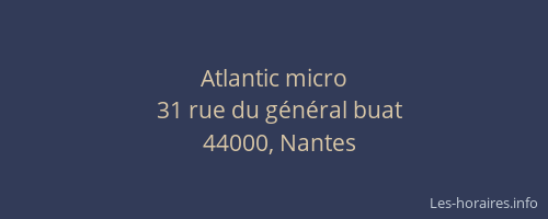 Atlantic micro