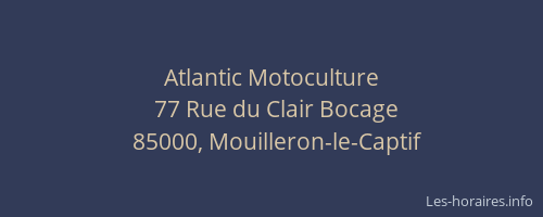 Atlantic Motoculture