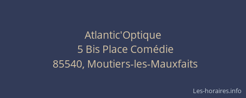 Atlantic'Optique