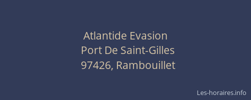 Atlantide Evasion