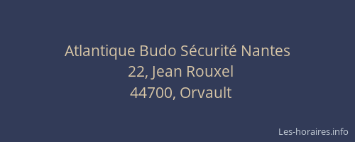 Atlantique Budo Sécurité Nantes