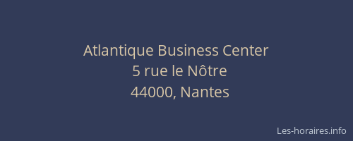Atlantique Business Center