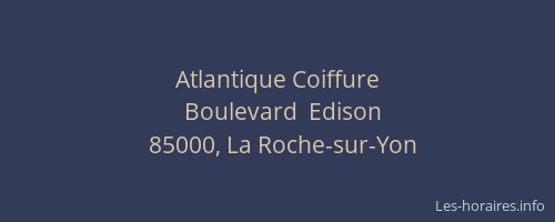 Atlantique Coiffure
