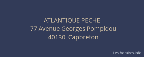ATLANTIQUE PECHE