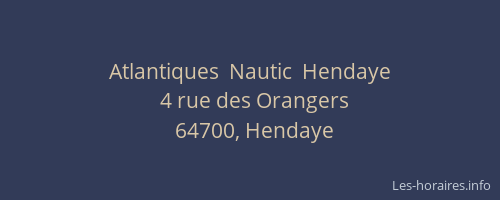 Atlantiques  Nautic  Hendaye