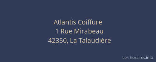 Atlantis Coiffure