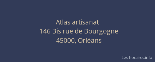 Atlas artisanat