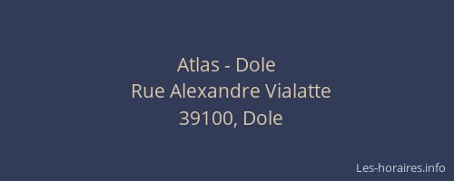 Atlas - Dole