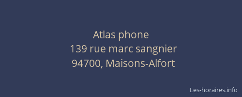 Atlas phone