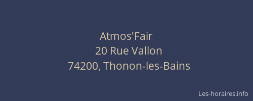 Atmos'Fair