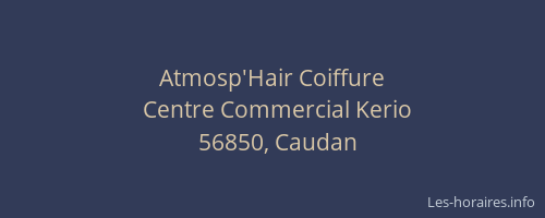 Atmosp'Hair Coiffure