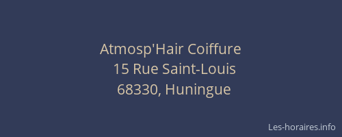Atmosp'Hair Coiffure