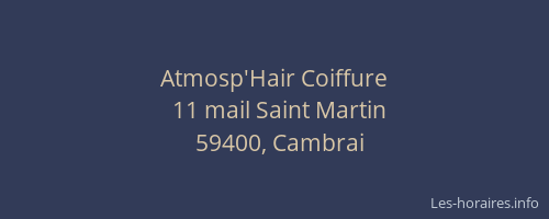 Atmosp'Hair Coiffure