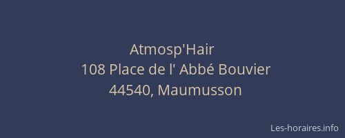 Atmosp'Hair