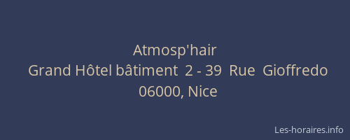 Atmosp'hair