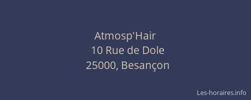 Atmosp'Hair