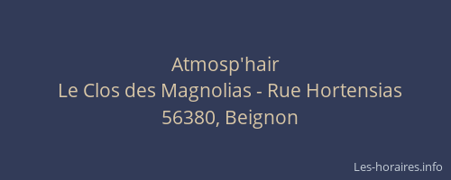 Atmosp'hair