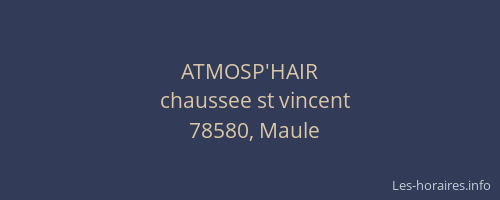 ATMOSP'HAIR