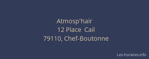 Atmosp'hair