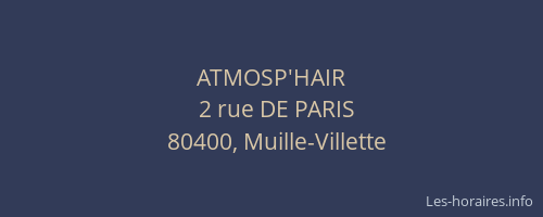 ATMOSP'HAIR