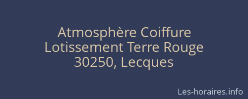 Atmosphère Coiffure