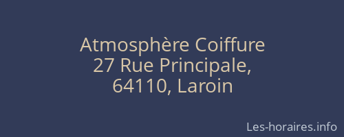 Atmosphère Coiffure