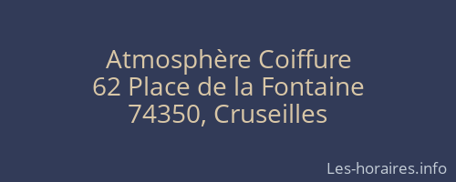 Atmosphère Coiffure