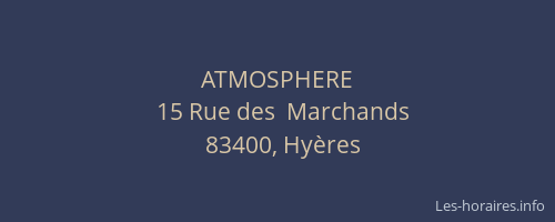 ATMOSPHERE