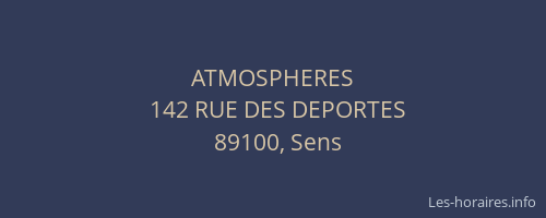 ATMOSPHERES