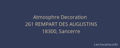 Atmosphre Decoration