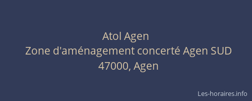 Atol Agen