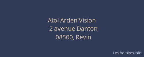 Atol Arden'Vision