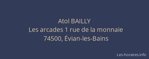 Atol BAILLY
