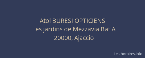 Atol BURESI OPTICIENS