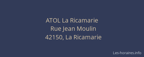 ATOL La Ricamarie