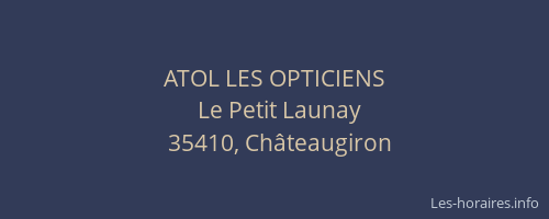 ATOL LES OPTICIENS