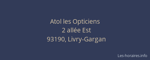 Atol les Opticiens