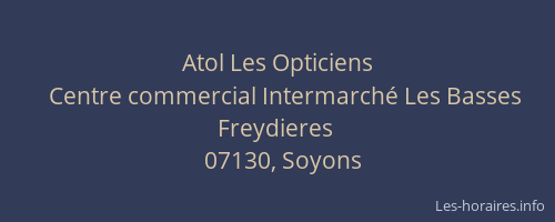 Atol Les Opticiens