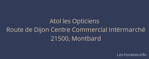 Atol les Opticiens
