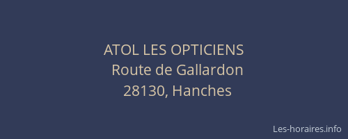 ATOL LES OPTICIENS