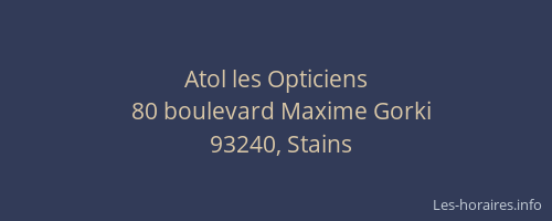 Atol les Opticiens