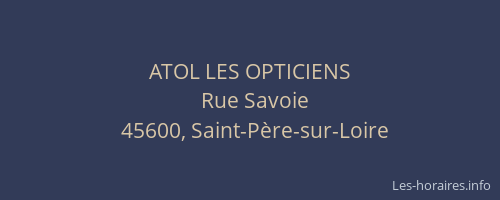 ATOL LES OPTICIENS