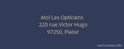 Atol Les Opticiens