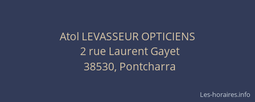 Atol LEVASSEUR OPTICIENS