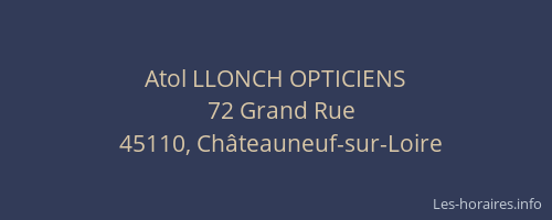 Atol LLONCH OPTICIENS