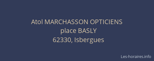 Atol MARCHASSON OPTICIENS