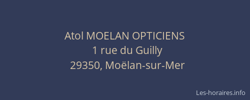 Atol MOELAN OPTICIENS